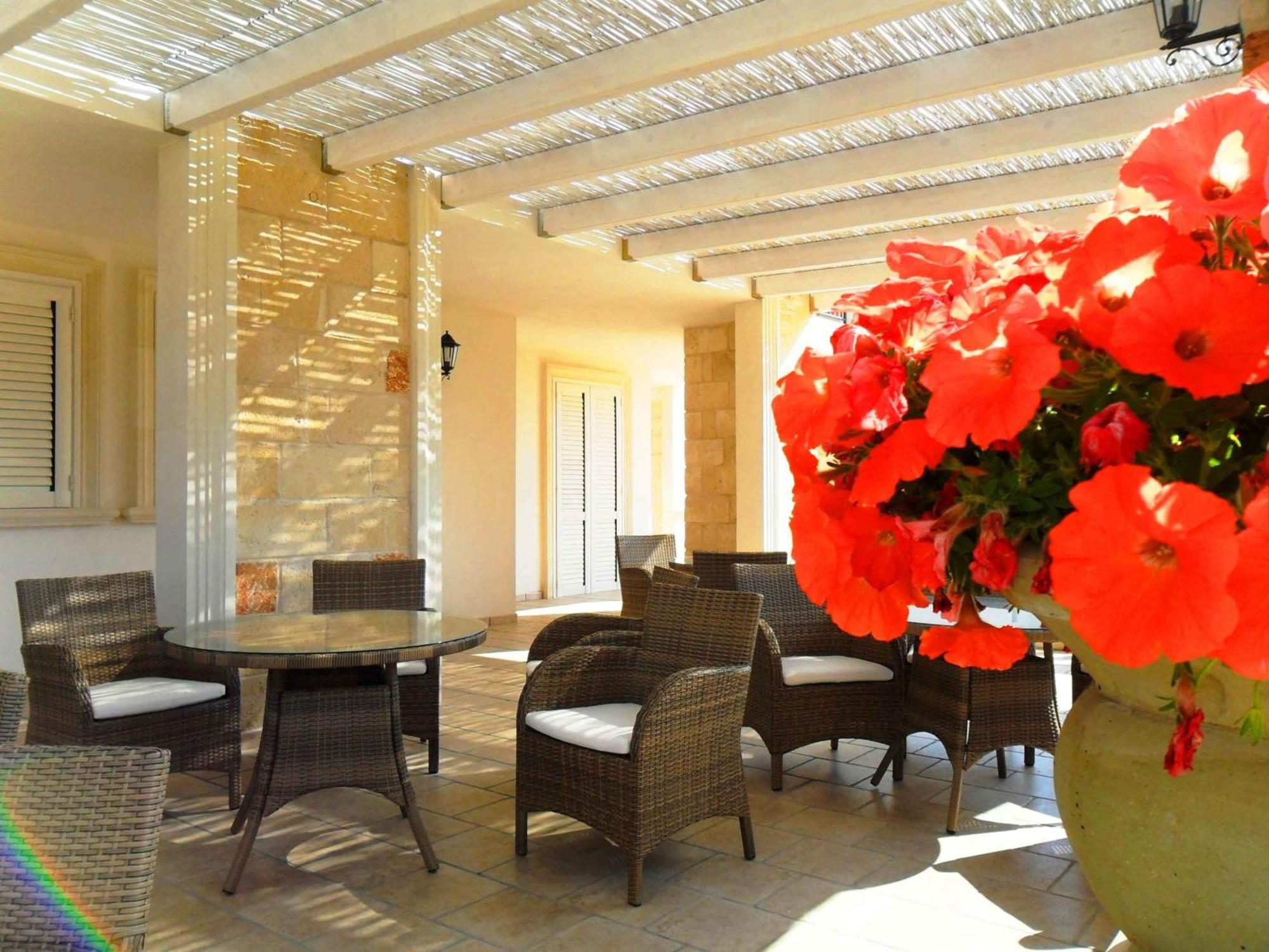 Villa Rosa Candida San Foca Exterior foto
